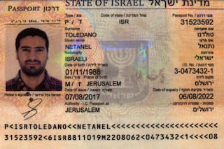 Detuvieron a un iraní que había entrado en el país con un pasaporte robado en Israel