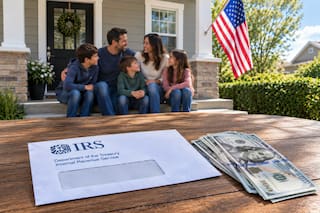 El cheque del IRS que recibirán familias que apliquen un formulario clave en EE.UU.