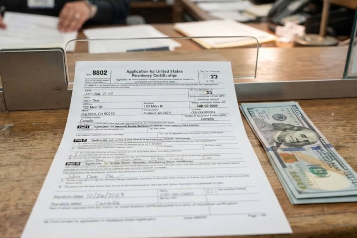 El IRS implementó un incremento en las tarifas para tramitar el formulario 8802 de certificación de residencia estadounidense