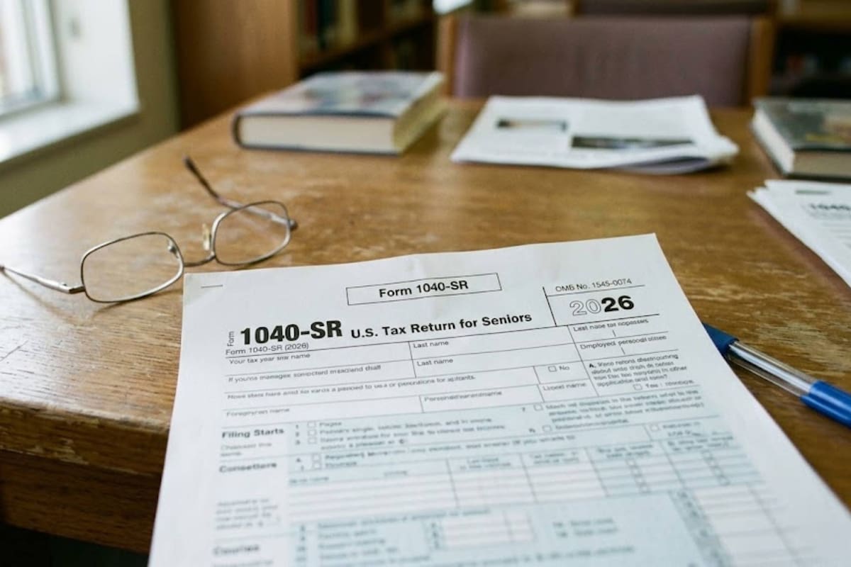 El IRS presentó una versión preliminar del 1040-SR para adultos mayores