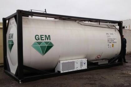 El ISO Tank puede soportar 19.000 litros