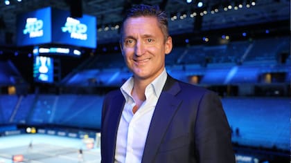 El italiano Andrea Gaudenzi, presidente de la ATP