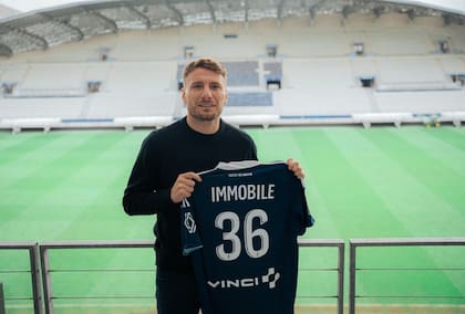 El italiano Ciro Immobile llegó a Paris FC desde Bolonia