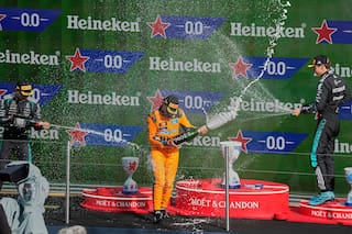 Lando Norris gana el Gran Premio de los Países Bajos tras duelo con Kimi Antonelli