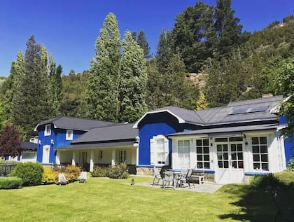 El jardín de Casa de Eugenia es apacible.