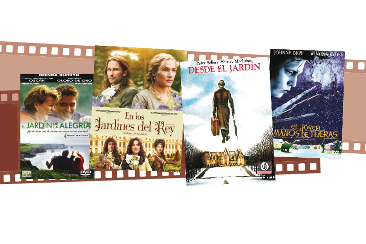 El jardín de la alegría, En los jardines del rey, Desde el jardín y El joven manos de tijera, clásicos y películas para descubrir con un atractivo tema en común
