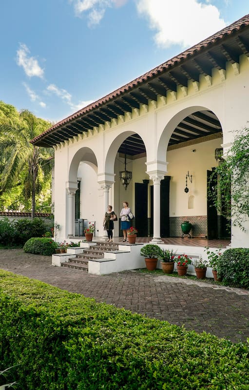 El jardín del Museo Larreta, un rincón andaluz en pleno barrio de Belgrano