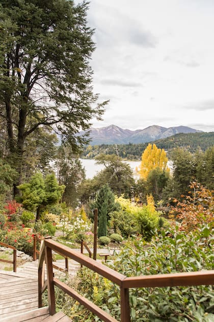 El jardín es atendido por Bárbara, la mamá de Sabina.