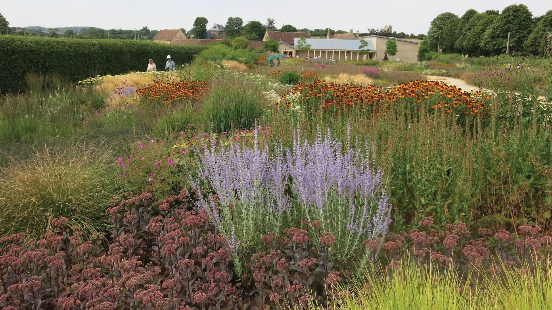 La antigua granja de Durslade, transformada en una galería de vanguardia a la que se le sumó un jardín diseñado por el prestigioso paisajista holandés Piet Oudolf.