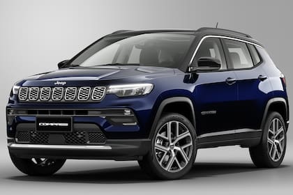 El Jeep Compass en su versión Limited que se presentó en Brasil
