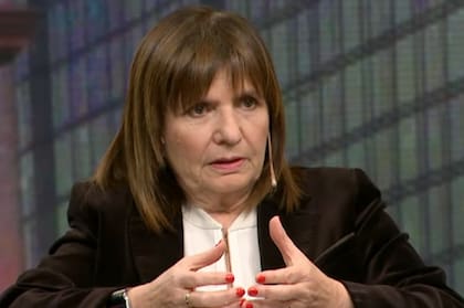La jefa del bloque de senadores de La Libertad Avanza (LLA), Patricia Bullrich