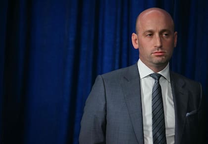 El jefe adjunto de gabinete, Stephen Miller, arquitecto detrás de las políticas migratorias más radicales de Donald Trump.