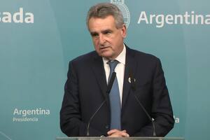 El jefe de Gabinete, Agustín Rossi