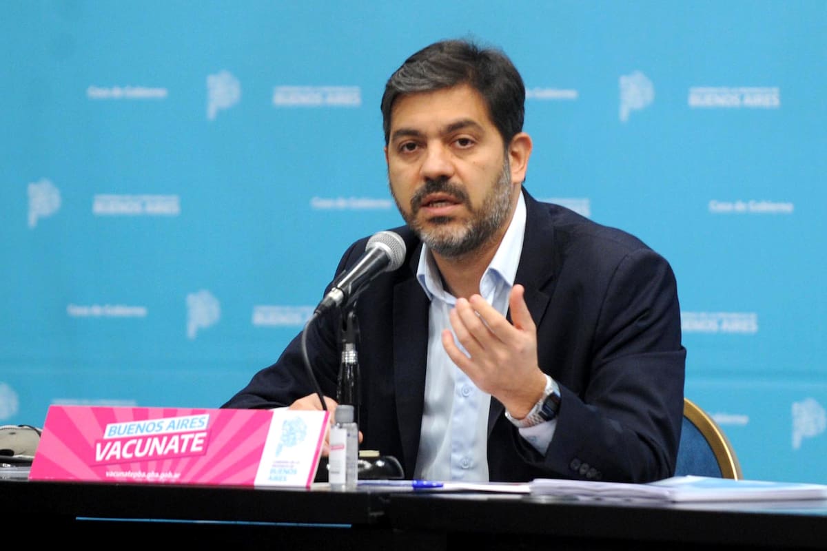 El jefe de Gabinete de la Provincia, Carlos Bianco