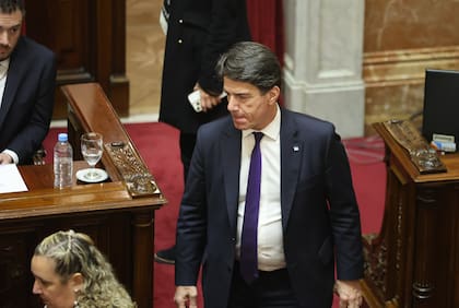 El jefe de Gabinete de ministros del gobierno de Javier Milei, Nicolás Posse