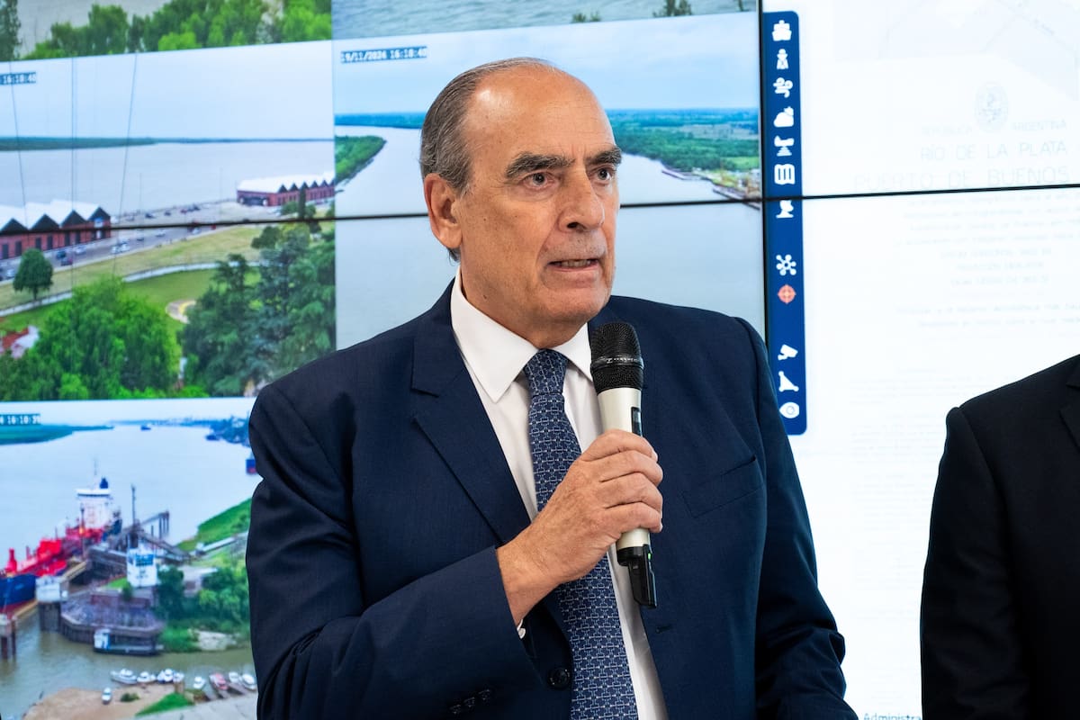 El jefe de Gabinete Guillermo Francos