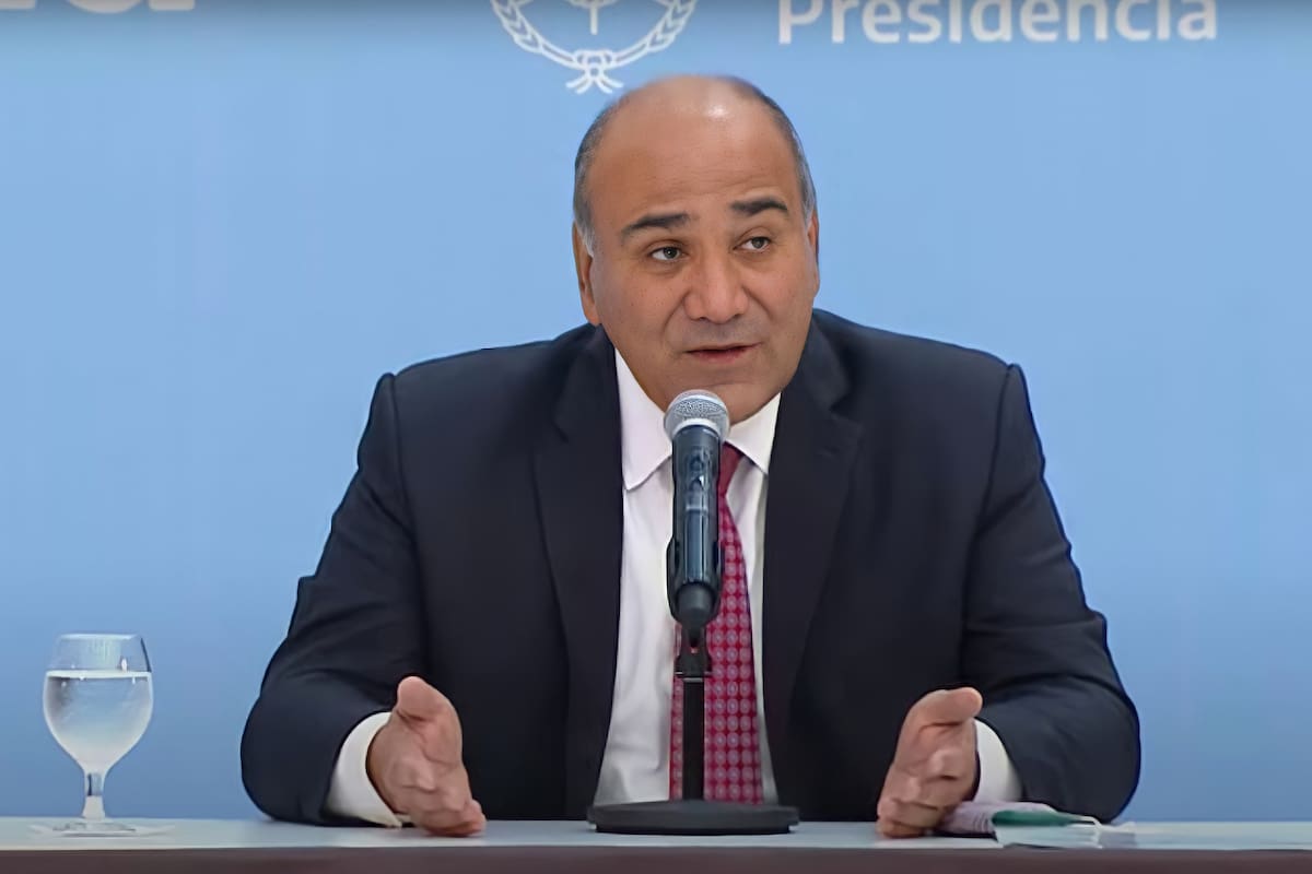 El jefe de Gabinete, Juan Manzur