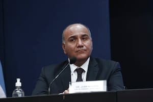 El jefe de Gabinete, Juan Manzur