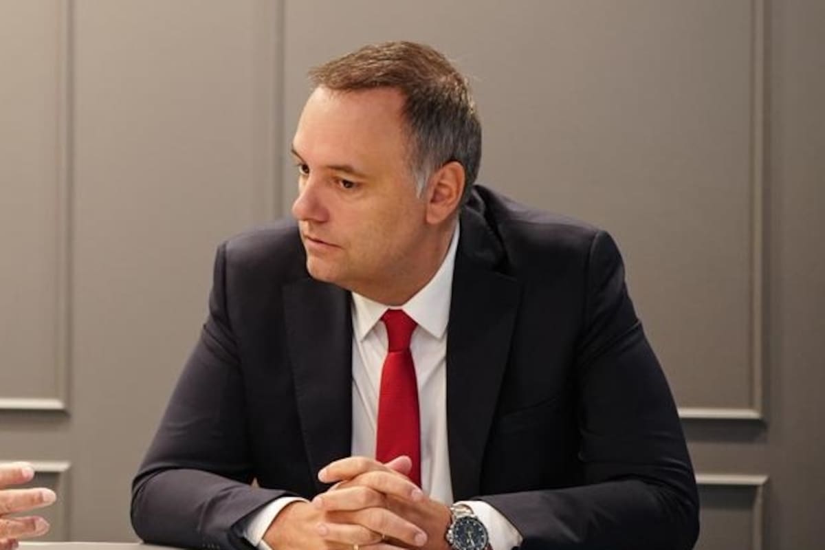 El jefe de Gabinete, Manuel Adorni