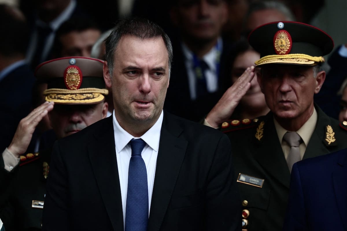 El jefe de Gabinete, Manuel Adorni