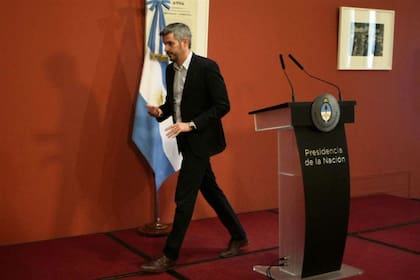 El jefe de Gabinete, Marcos Peña, comunicó la delegación y confirmó que se eliminarán dependencias del Estado