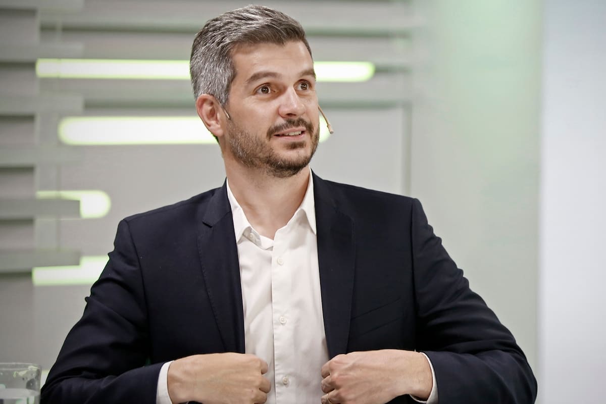 El Jefe de Gabinete Marcos Peña en el programa Mesa Chica de LN+