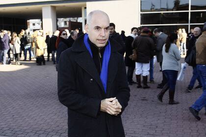 El jefe de Gabinete porteño, Horacio Rodríguez Larreta, estuvo en el predio de La Rural en Palermo; fueron varios funcionarios y legisladores de Pro
