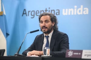 El jefe de Gabinete, Santiago Cafiero, habló tras el confinamiento decretado por el presidente Alberto Fernández.