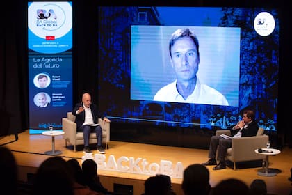 El jefe de Gobierno Horacio Rodríguez Larreta en el evento donde presentaron la estrategia para reactivar la “economía del visitante"