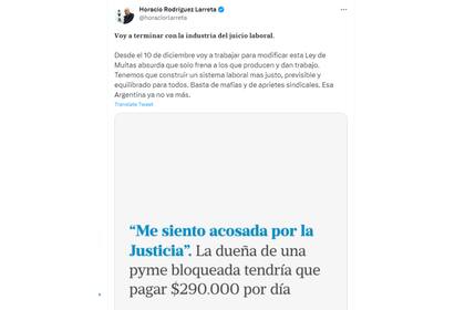 El jefe de Gobierno porteño, Horacio Rodríguez Larreta se pronunció sobre el caso de Lácteos Vidal