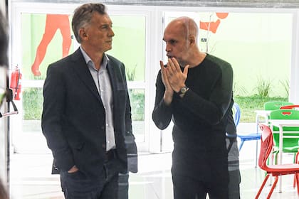 El jefe de Gobierno porteño, Horacio Rodríguez Larreta, y el expresidente Mauricio Macri, distanciados por las elecciones
