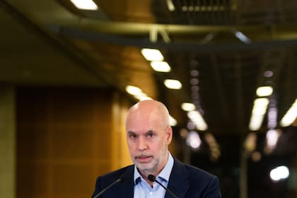 El jefe de Gobierno porteño, Horacio Rodríguez Larreta