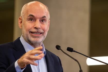 El jefe de Gobierno porteño, Horacio Rodríguez Larreta