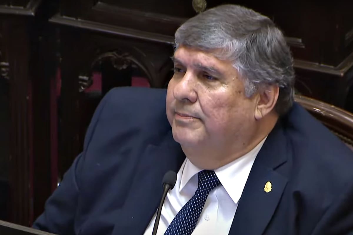 El jefe del bloque del Frente de Todos en el Senado, José Mayans