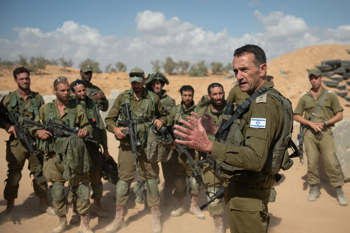 El jefe del Estado Mayor de las Fuerzas Armadas israelíes, el general Herzi Halevi