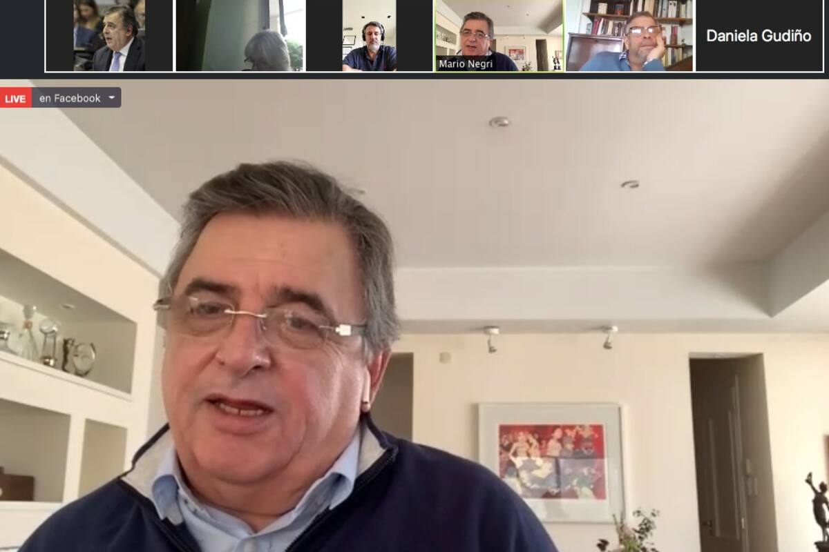 El jefe del interbloque Juntos por el Cambio Mario Negri criticó la reforma judicial del Gobierno