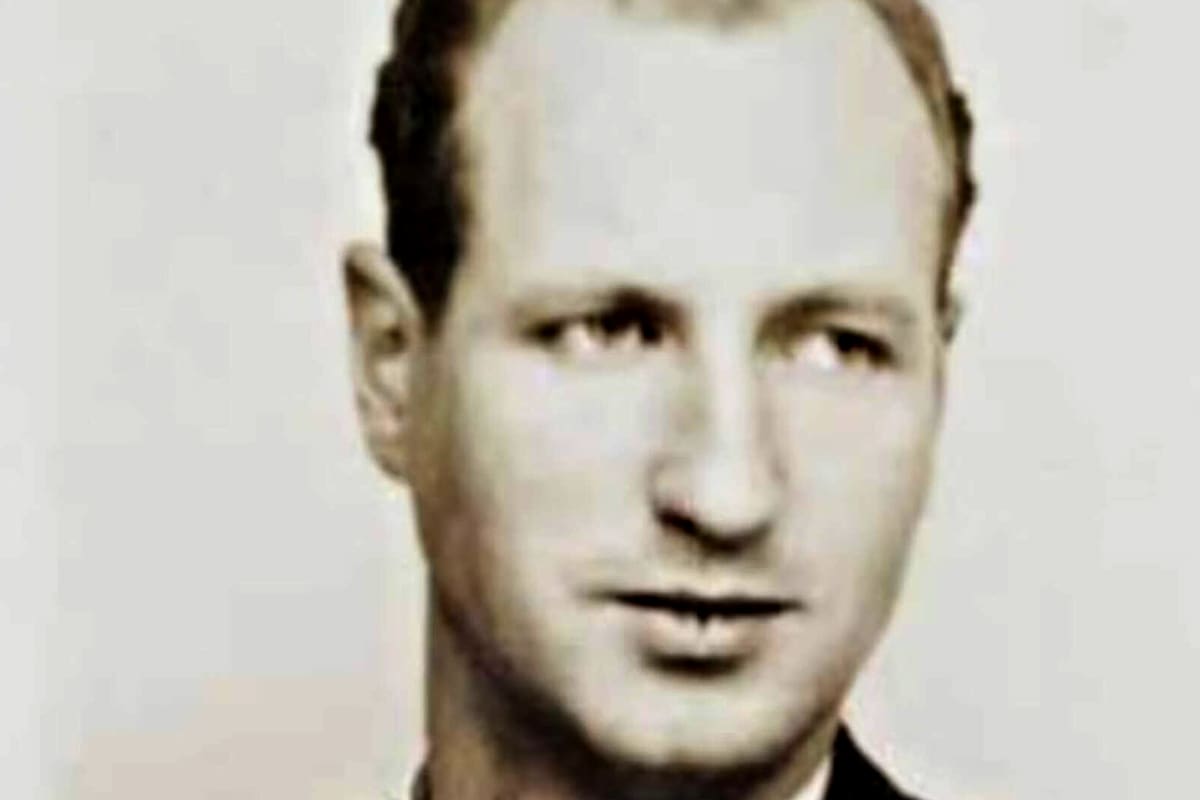 El jerarca nazi Friedrich Kadgien.