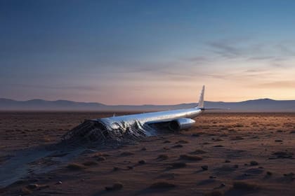 El jet fue descubierto sumergido en un lago luego de más de medio siglo de incertidumbre para los familiares de quienes iban a bordo (imagen ilustrativa)