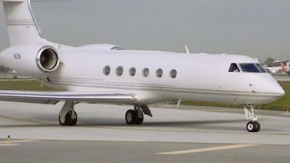 El jet privado de Steve Jobs