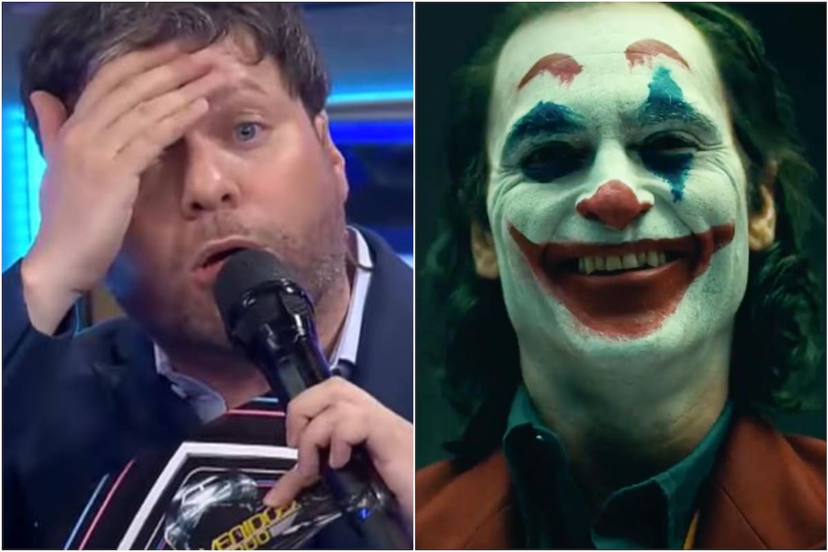 El Joker pasó por Bienvenidos a Bordo y asustó a Guido Kaczka