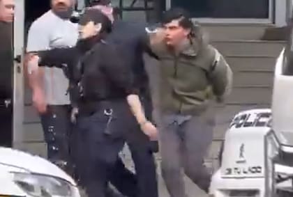 El joven detenido