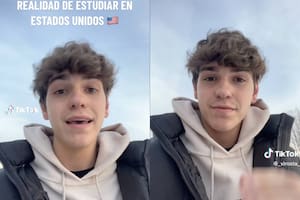 El joven catalogó como "aburrida" la experiencia de vivir en Estados Unidos y estas fueron sus razones