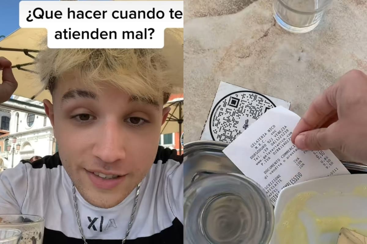 El joven colocó una moneda de dos céntimos de euro para hacer el reclamo