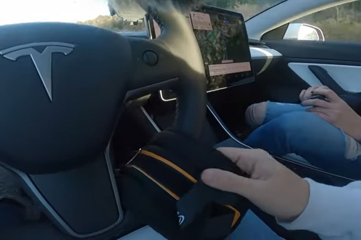 El joven conductor de un Tesla Model 3 activó el sistema Autopilot y evitó una tragedia