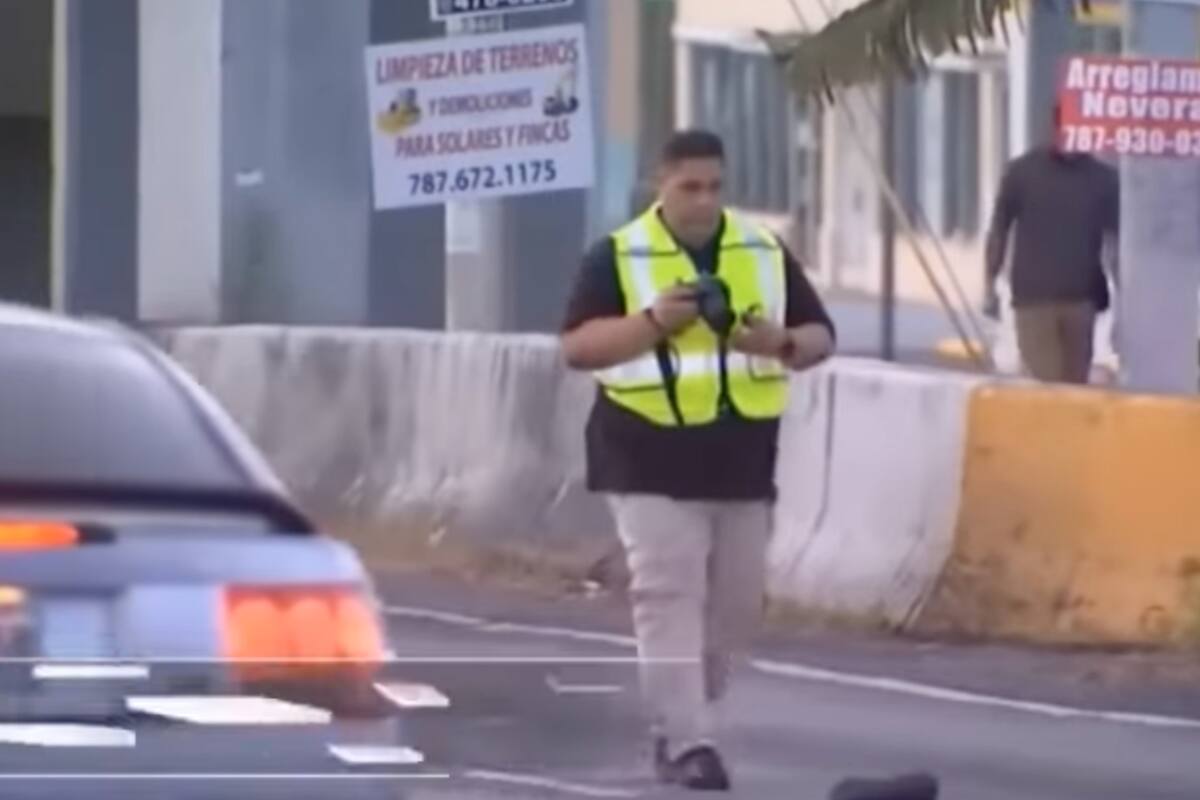 El joven conductor llegó con parte del cuerpo de la víctima a su casa
