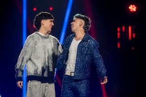 El joven de 22 años deslumbró a todos los jurados del certamen con su voz (Foto: Telefe)