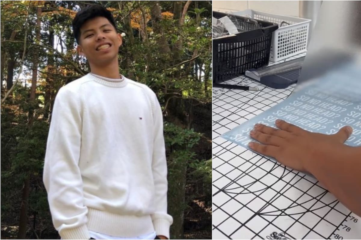 El joven de Hawái ganó miles de dólares con su negocio de pegatinas