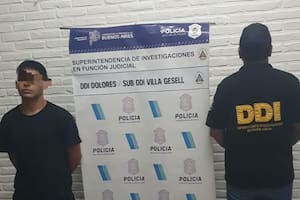El joven detenido en Pinamar