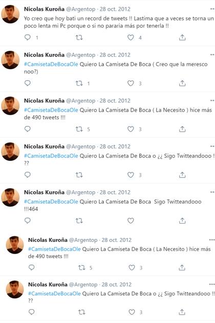 El joven es fanático de Boca