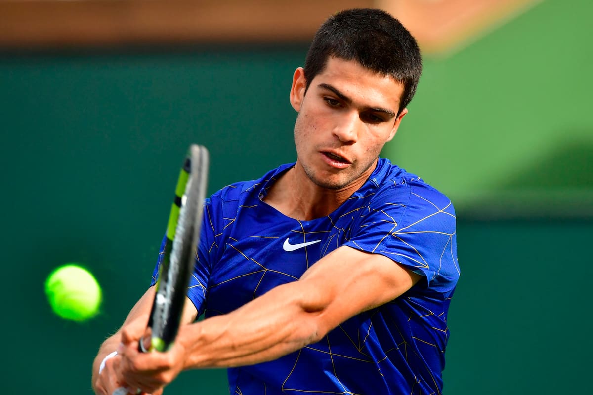 El joven español Carlos Alcaraz tuvo un gesto de deportividad muy destacado en las semifinales de Miami.